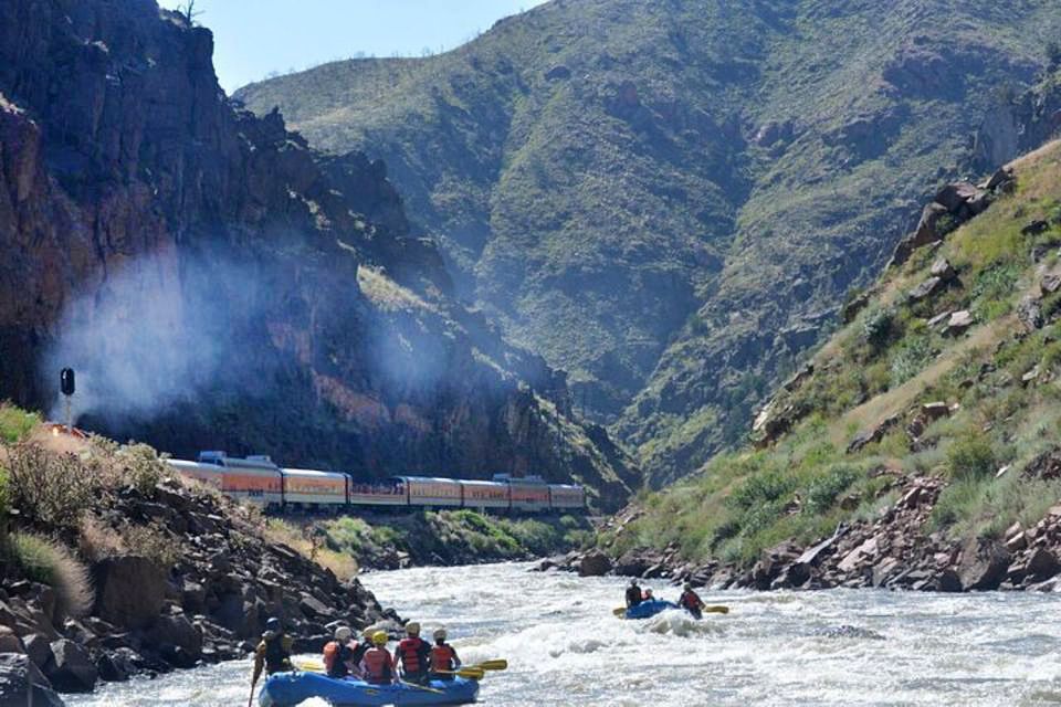 Rafting en eaux vives dans le Royal Gorge
