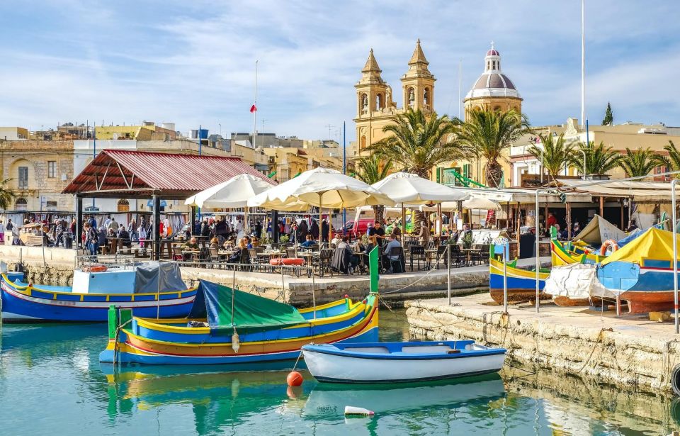 Malte : Marsaxlokk, Grotte bleue et Qrendi visite guidée