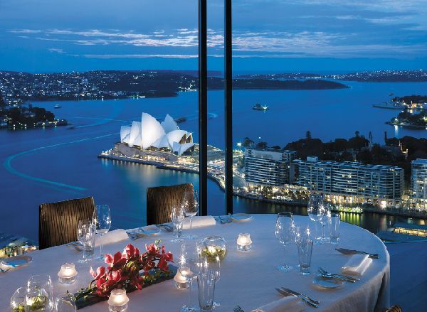 Le restaurant Altitude au Shangri-La Sydney