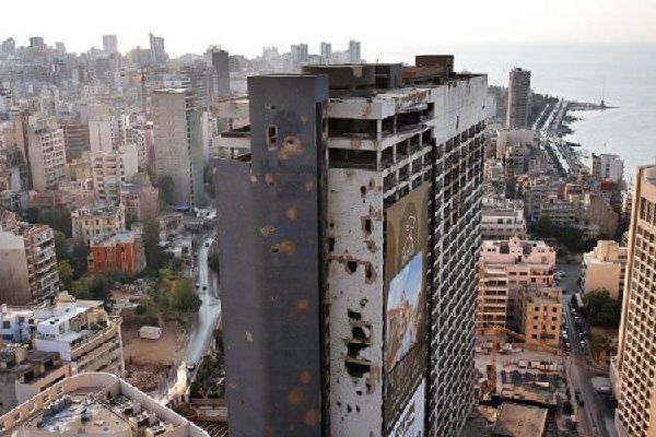 Hollyday Inn, Beyrouth, Liban © dpa picture alliance archive / Alamy Stock Photo