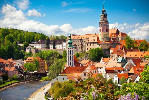 La citadelle médiévale de Český Krumlov