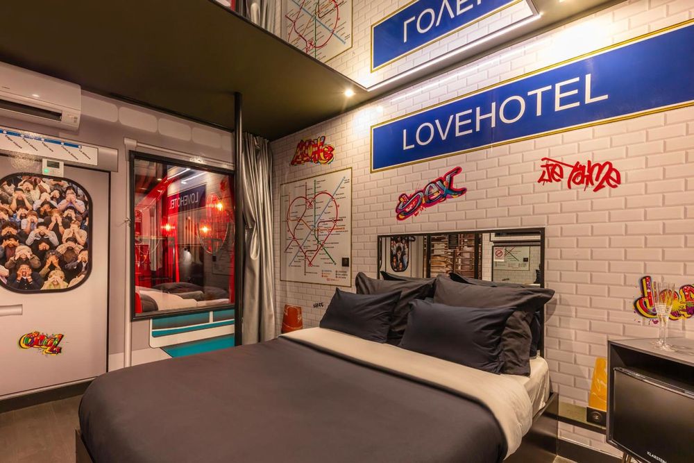 Das Love Hotel in Paris