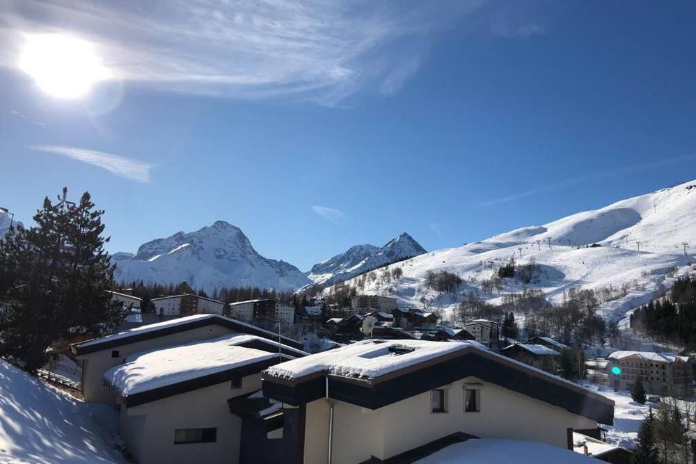 Kleine Komfort-Ferienwohnung Les 2 Alpes Residenz Arc en Ciel