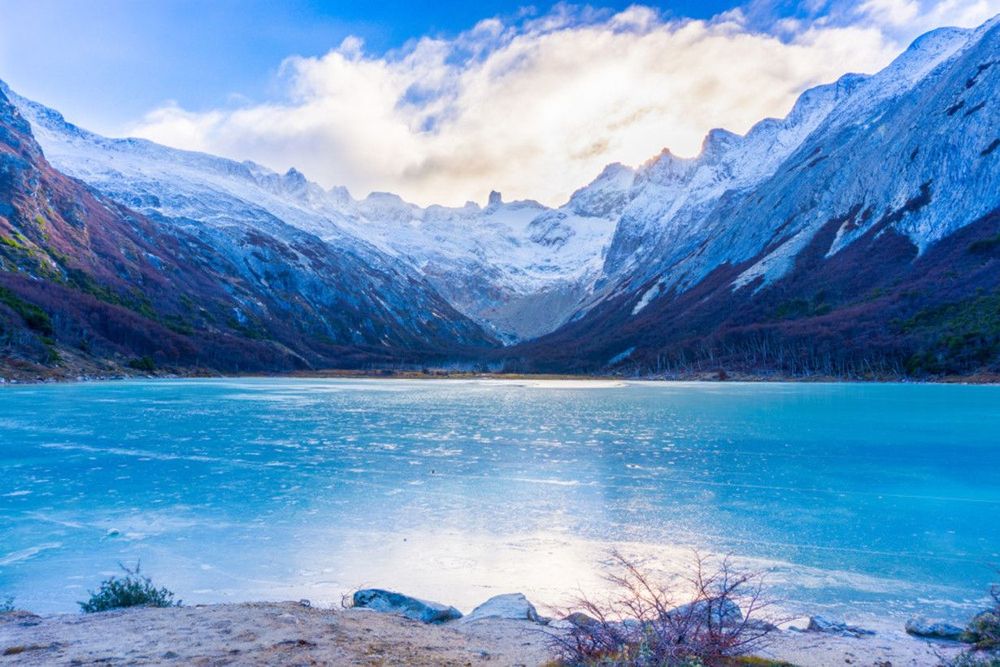Réservez votre trekking à la laguna Esmeralda depuis Ushuaia (pique-nique inclus)