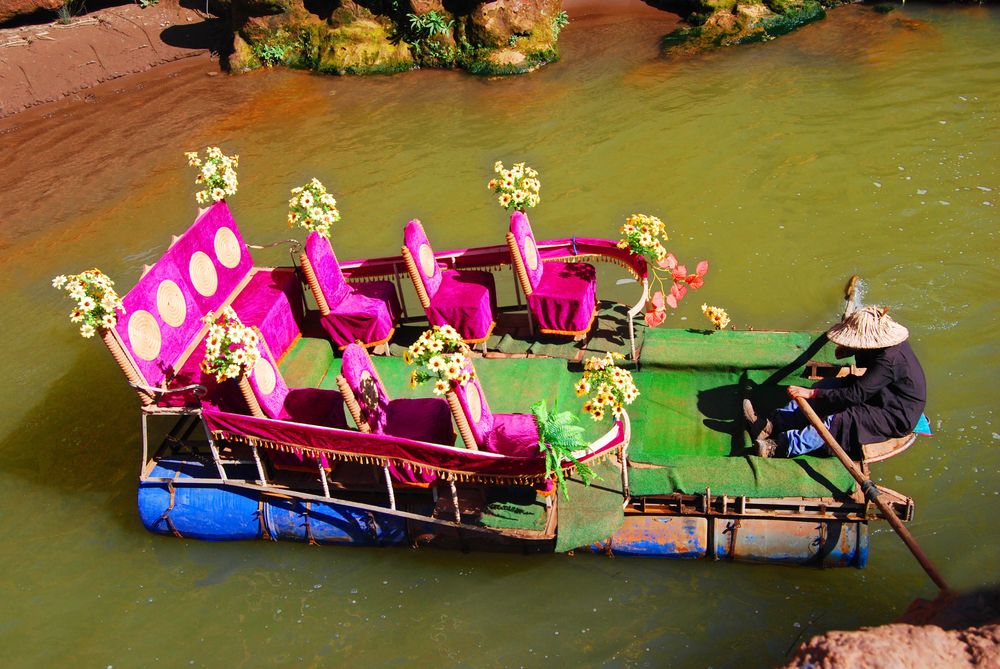 The best spot to see the Ouzoud waterfalls!