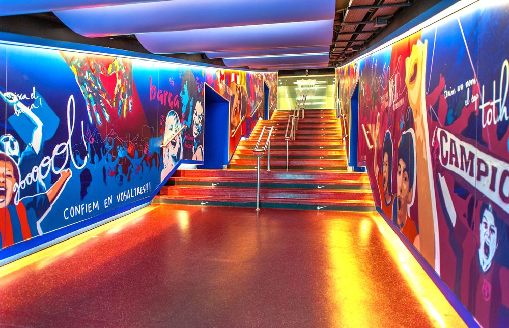 ⚽ Hinter den Kulissen des Camp Nou, der Heimstätte des FC Barcelona, besuchen