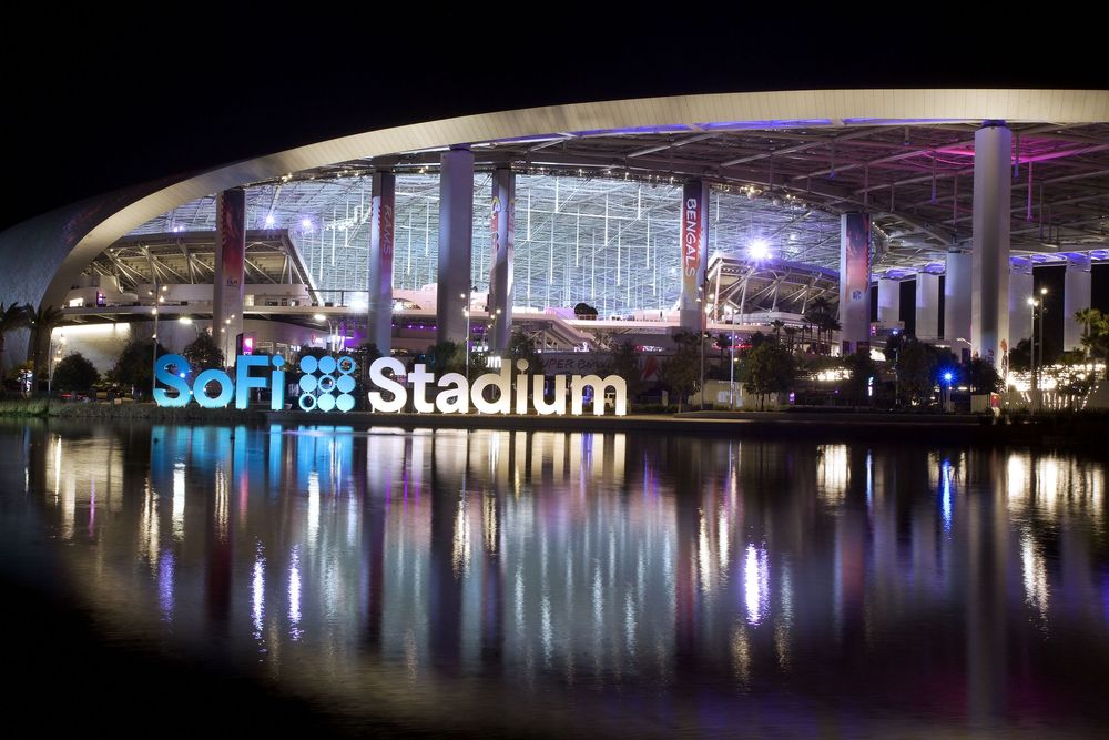 Entradas para un evento en el estadio SoFi