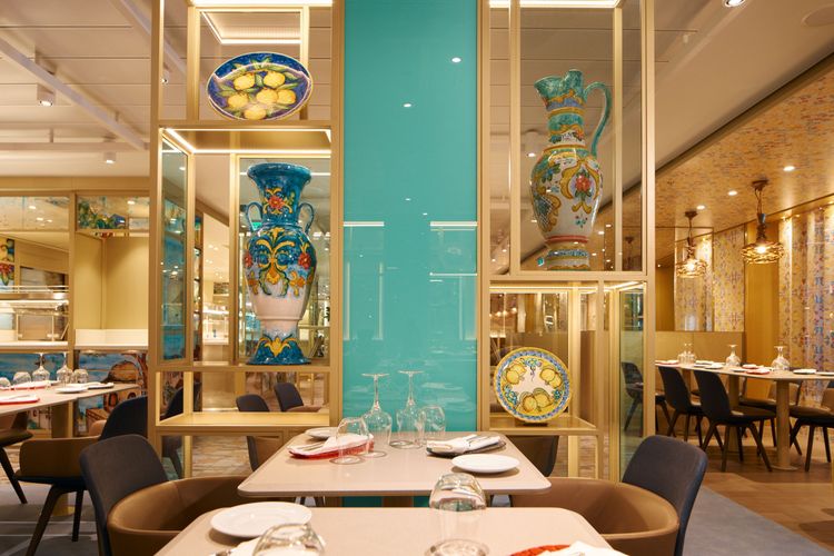 Salle de restaurant du navire Costa Toscana - © Stefano Bellamoli / Costa Toscana