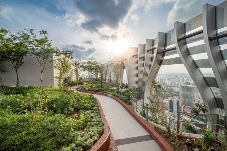 Le Sky Garden - @Office du tourisme de Singapour