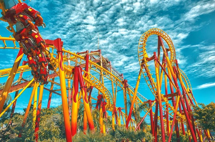 Les montagnes russes du Beto Carrero World