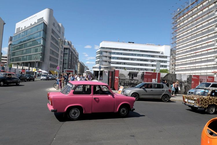 Balade en Trabant dans Berlin