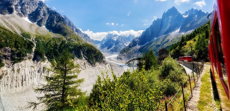 The Mont Blanc Tramway, an unusual experience!