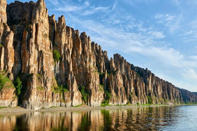 Le parc naturel des colonnes de la Léna en Russie © Victoria Ivanova/123