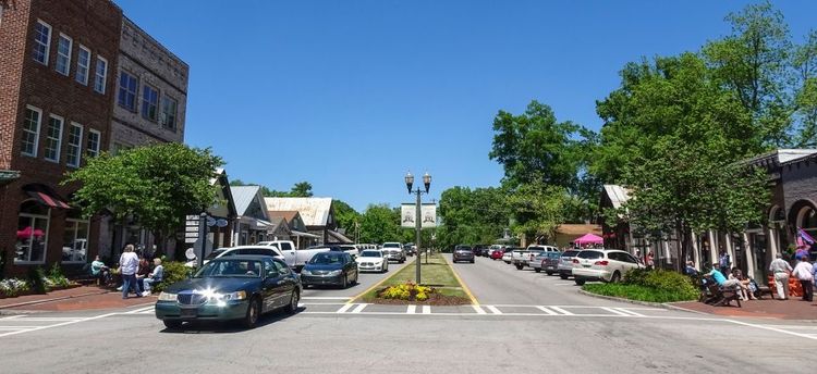La ville de Senoia aux Etats-Unis © 4kclips/123RF