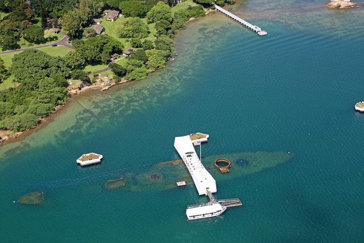 USS Arizona le mémorial incontournable d'Hawaï © Malgorzata Litkowska/123RF