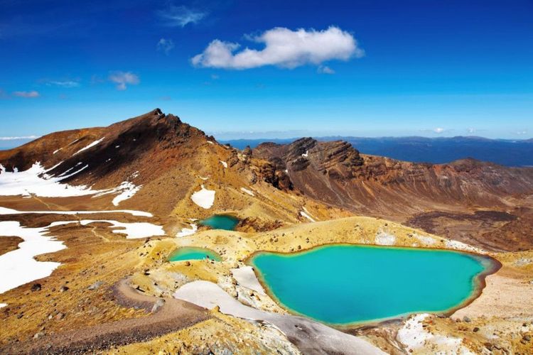Parc national de Tongariro en Nouvelle-Zélande © muha/123RF