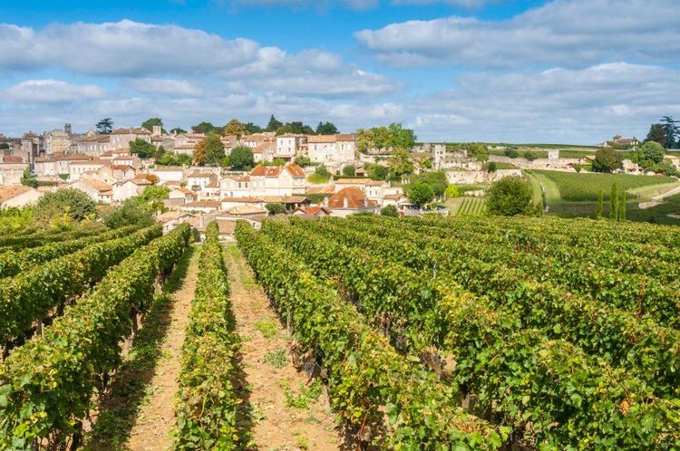 La cité médiévale de Saint-Emilion près de Bordeaux, France © Alberto Loyo/123RF