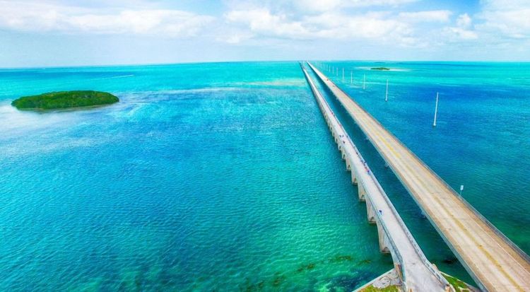 La route des Keys en Floride, USA - © jovannig /123rf