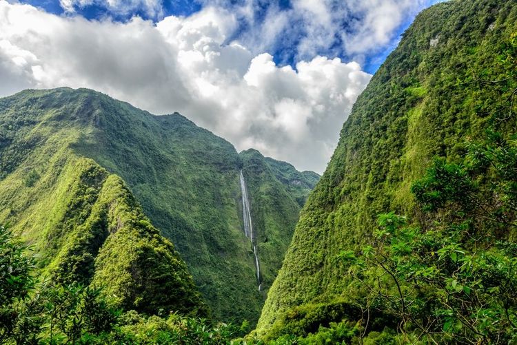 Le sentier GR R1 à la Réunion © bjul / 123rf
