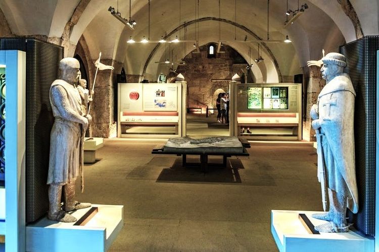Musée historique à l'intérieur de la tour de David à Jérusalem