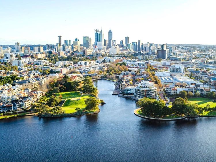 Perth, banlieue de Burswood