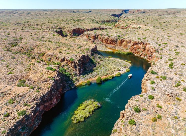 Yardie Creek Boat Tour dans le Parc national de Cape Range, Ningaloo