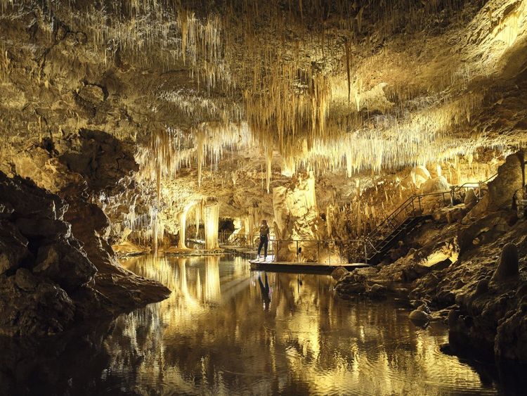 La grotte de Lake Cave
