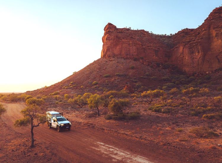 En route pour l’outback.