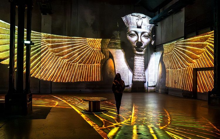 Ramsès II est représenté en de maintes occasions