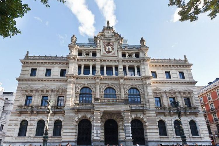 Façade du Palacio de la Diputacion, le conseil Général de Bilbao