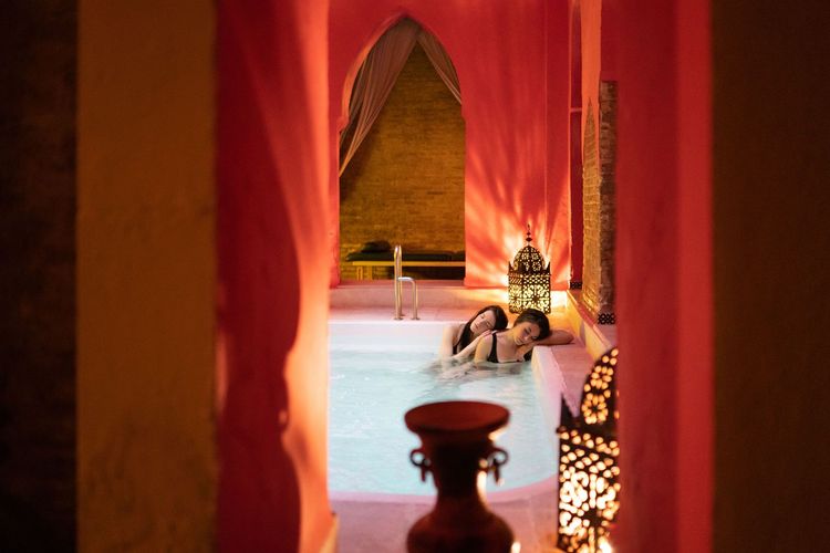 Relaxation et bains chez Elvira