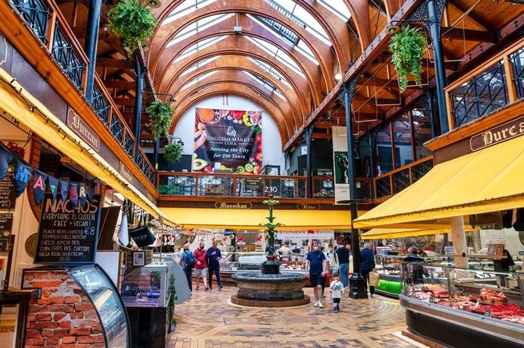 Le marché anglais de Cork