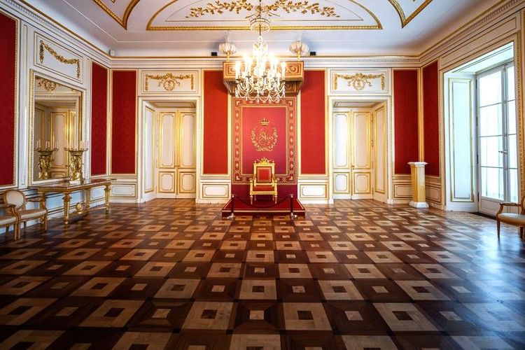 La salle du Conseil Royal du Palais Royal de Varsovie
