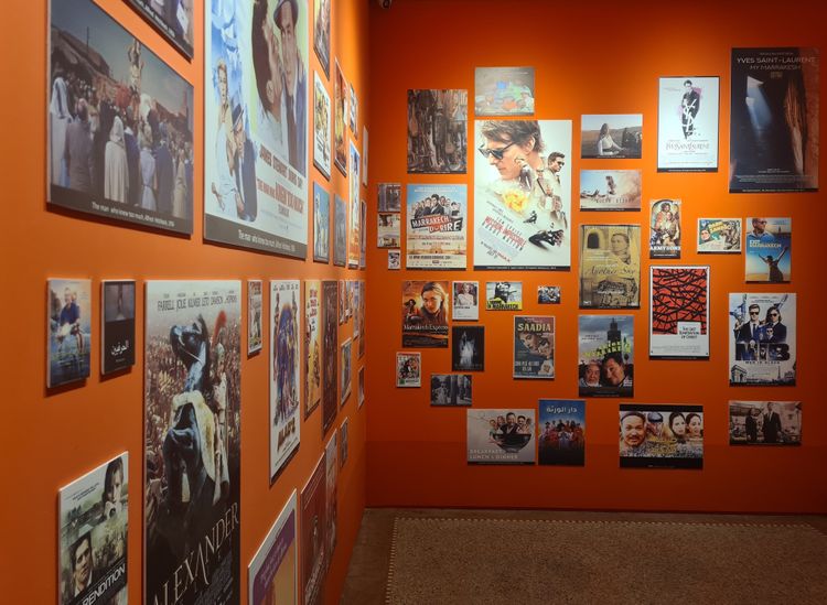 La sala poster del Museo del Patrimonio Immateriale