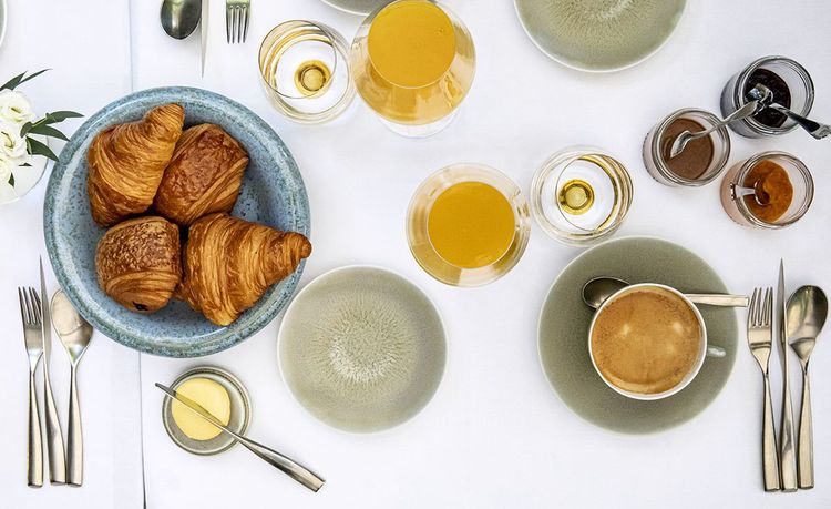 Le petit-déjeuner du Pavyllon