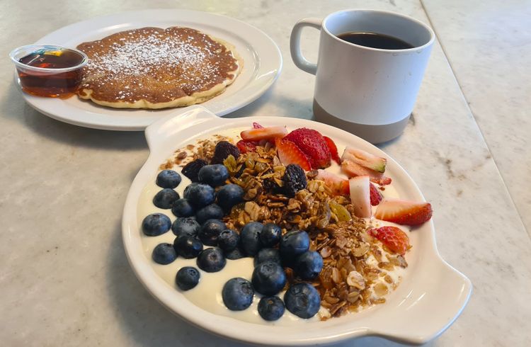 Petit-déjeuner proposé au Chestnut