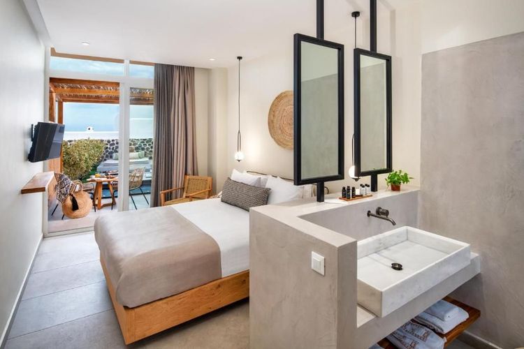 Habitación en la suite premium con jacuzzi