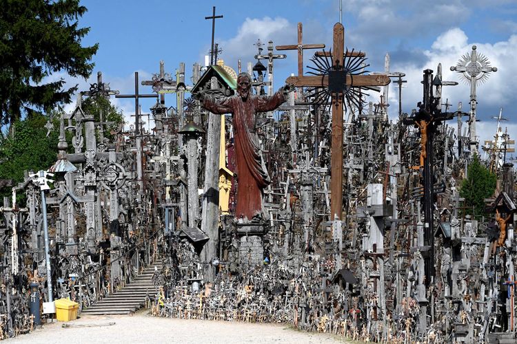 La colline des Croix, à Šiauliai