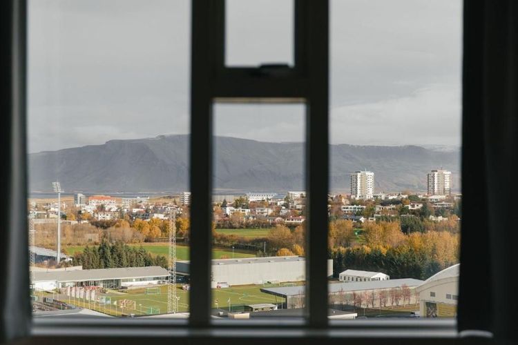 Reykjavik vue de l'hôtel Reykjavik Lights par Keahotels. @Booking.com