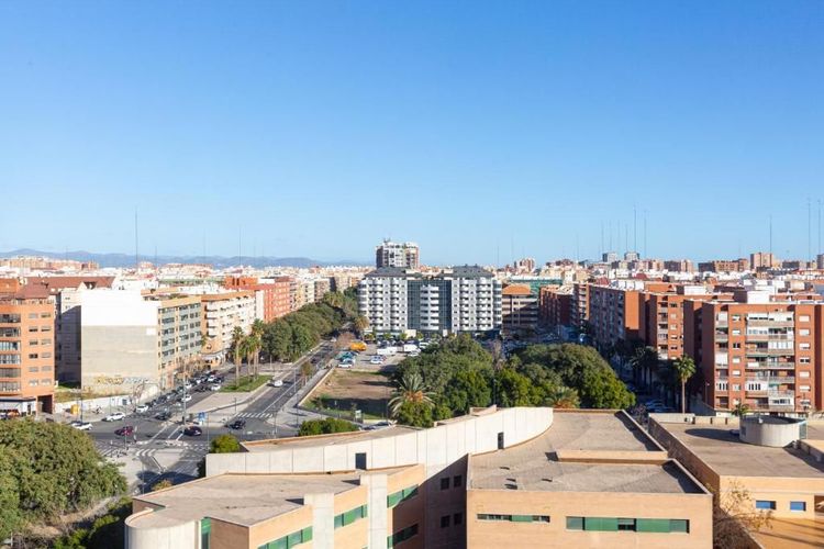 Vue de l'hôtel Barceló Valencia