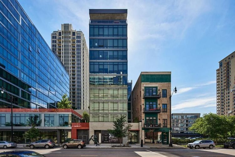 The hotel is located in the heart of the city