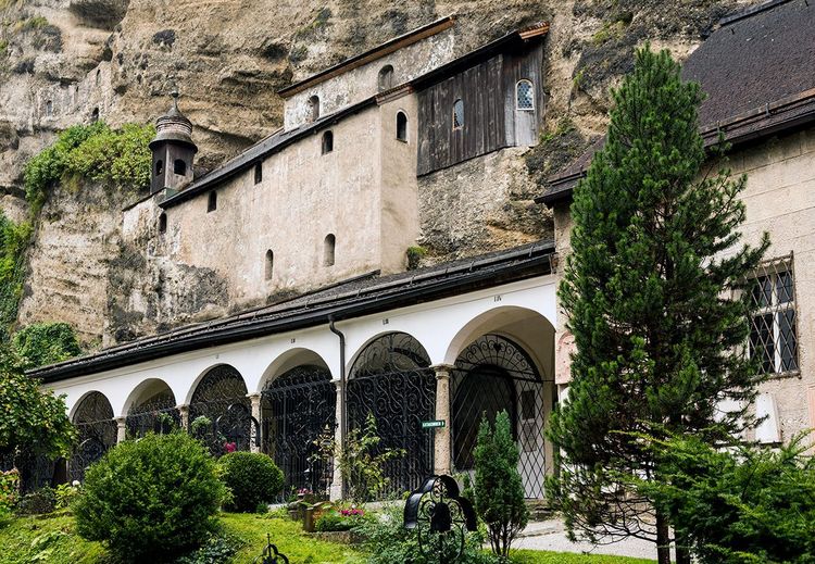 L'abbaye de St-Peter, à Salzbourg, Autriche