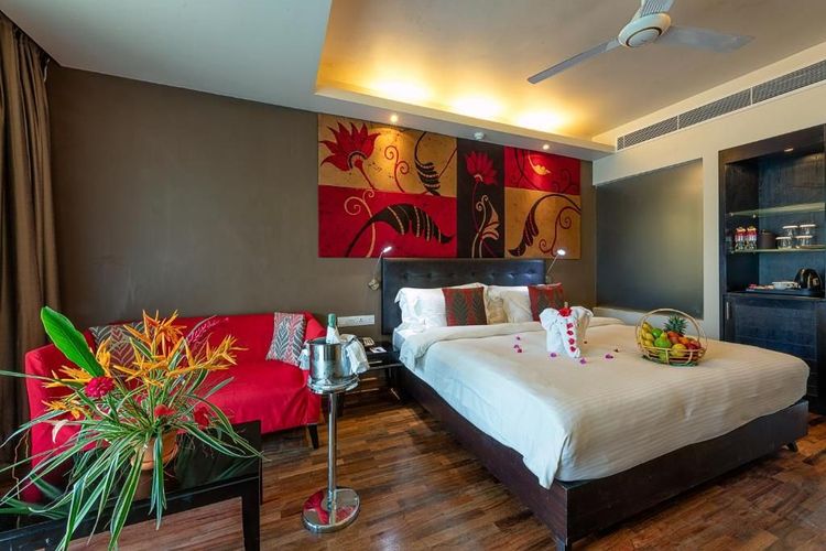 Une des chambres du Kappa Club NH Bentota Ceysands Resort & Spa 4*. @Booking.com