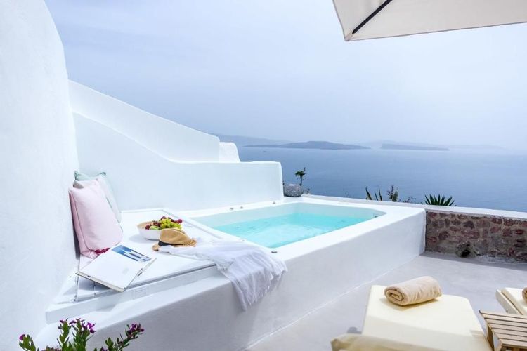 Impresionantes vistas al mar desde el jacuzzi