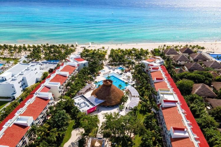 Vue aérienne du Viva Azteca by Wyndham. @Booking.com