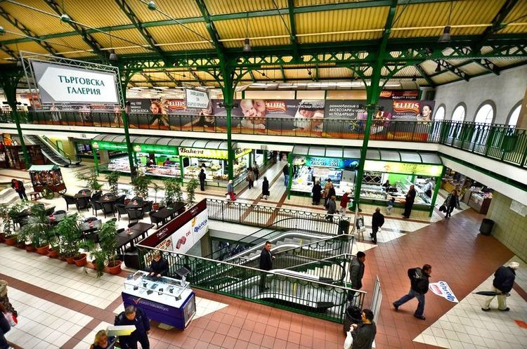 Le marché central de Sofia