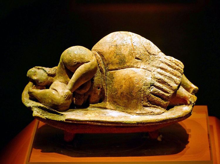 Figurine découverte dans l’hypogée de Ħal Saflieni