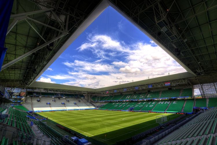 Le stade Geoffroy Guichard de Saint-Etienne