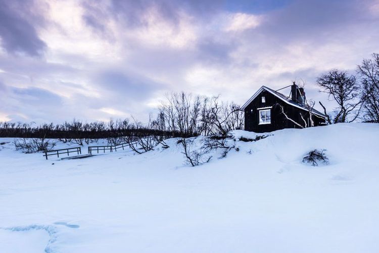 Abisko, la laponie enneigée