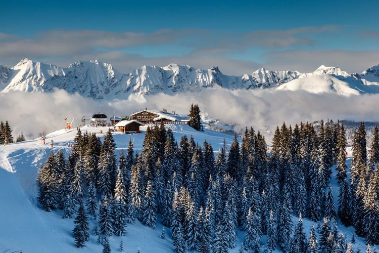 Sur les hauteurs de Mégève